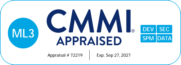 CMMI Appraised 72219 - DEV, SEC, SPM, DATA